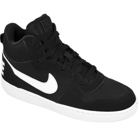Buty Nike Sportswear Court Borough Mid Jr 839977-004 czarne