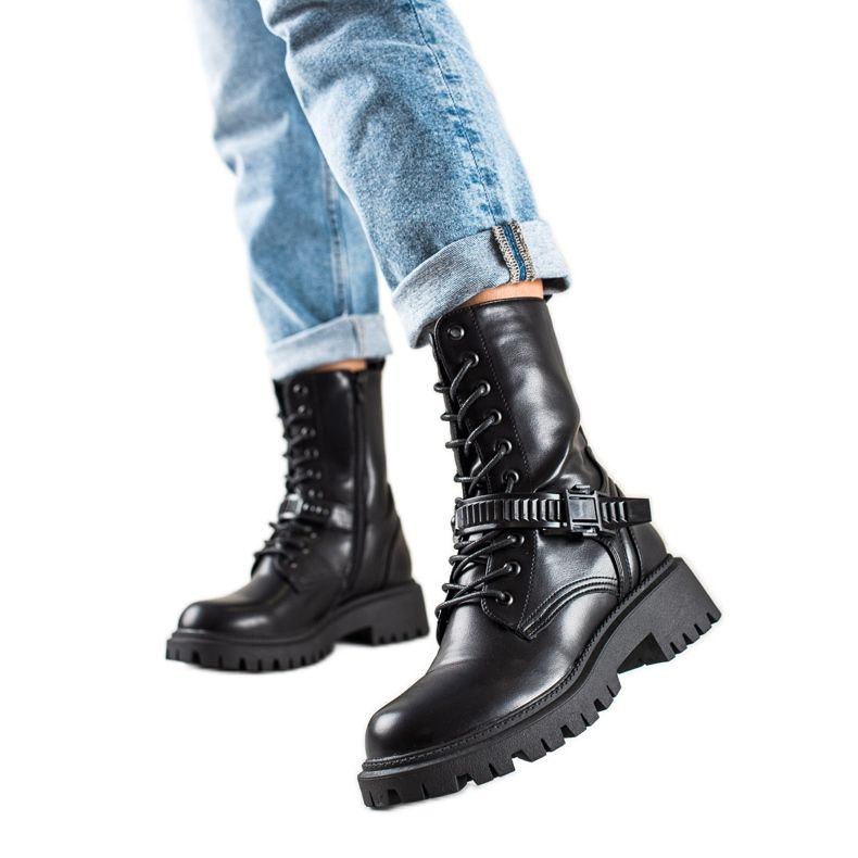 Seastar Wysokie Workery czarne