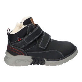 Buty Sportowe Ocieplane Z Futerkiem American Club XD18/21 Czarny czarne