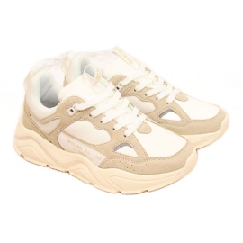 Sneakersy na platformie Big Star W GG274657 białe