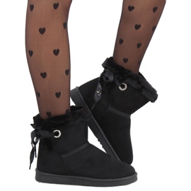 Śniegowce emusy Silki Black czarne