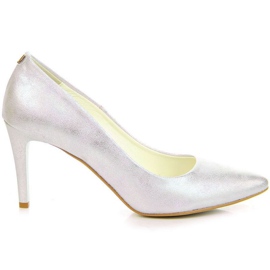 Szpilki pudrowy Juma W CIT2565M róż różowe