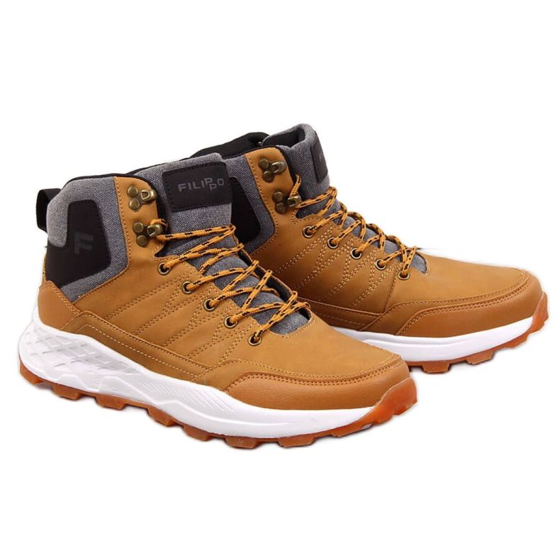 Trapery Filippo M PAW295B camel brązowe