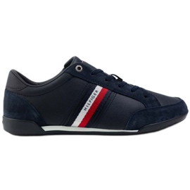 Buty Tommy Hilfiger Corporate Material Mix Leather M FM0FM03741 DW5 granatowe