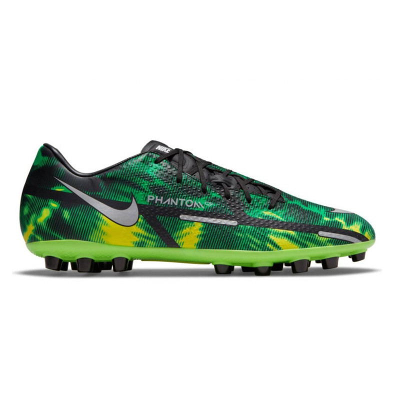 Buty piłkarskie Nike Phantom GT2 Academy Sw Ag M DM0718-003 wielokolorowe zielone