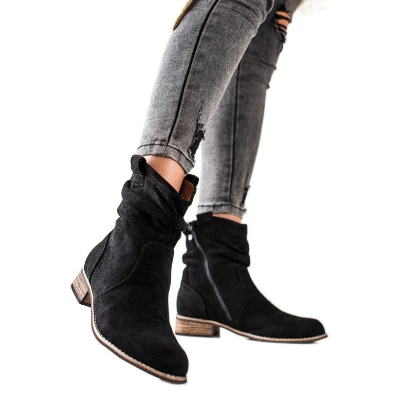 Evento Modne Czarne Kowbojki