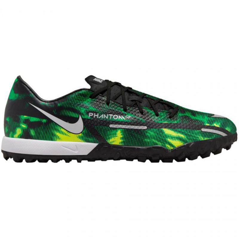 Buty piłkarskie Nike Phantom GT2 Academy Tf Sw M DM0725 003 wielokolorowe zielone