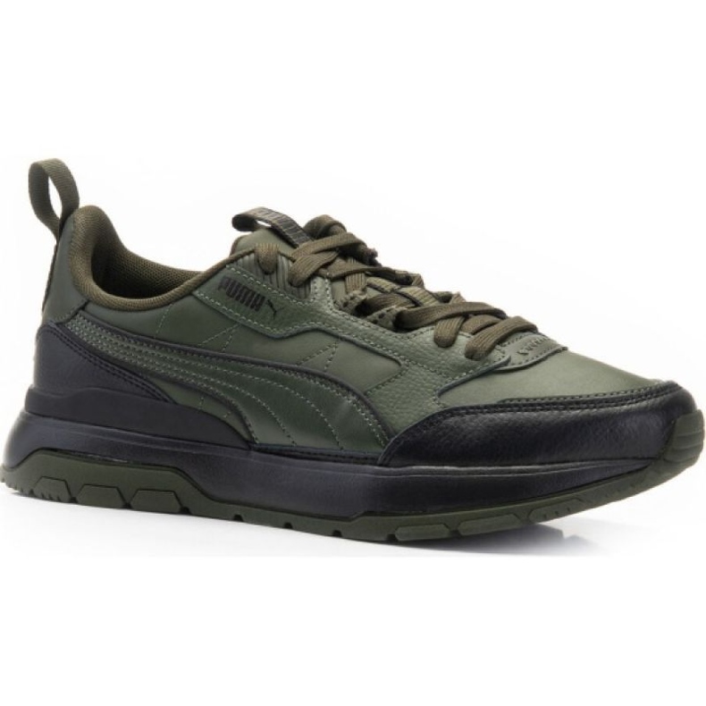 Buty Puma R78 Trek Lth M 383202 03 czarne zielone