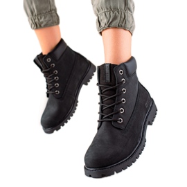 Trapery Damskie Big Star II274446 czarne