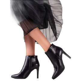 Botki Na Szpilce Sergio Leone czarne