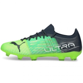 Buty piłkarskie Puma Ultra 3.3 Fg Ag M 106523 03 wielokolorowe zielone