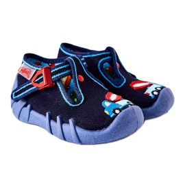 BEFADO S.A. Buty Papcie Inblu Betoniarka 110P385 Granatowe