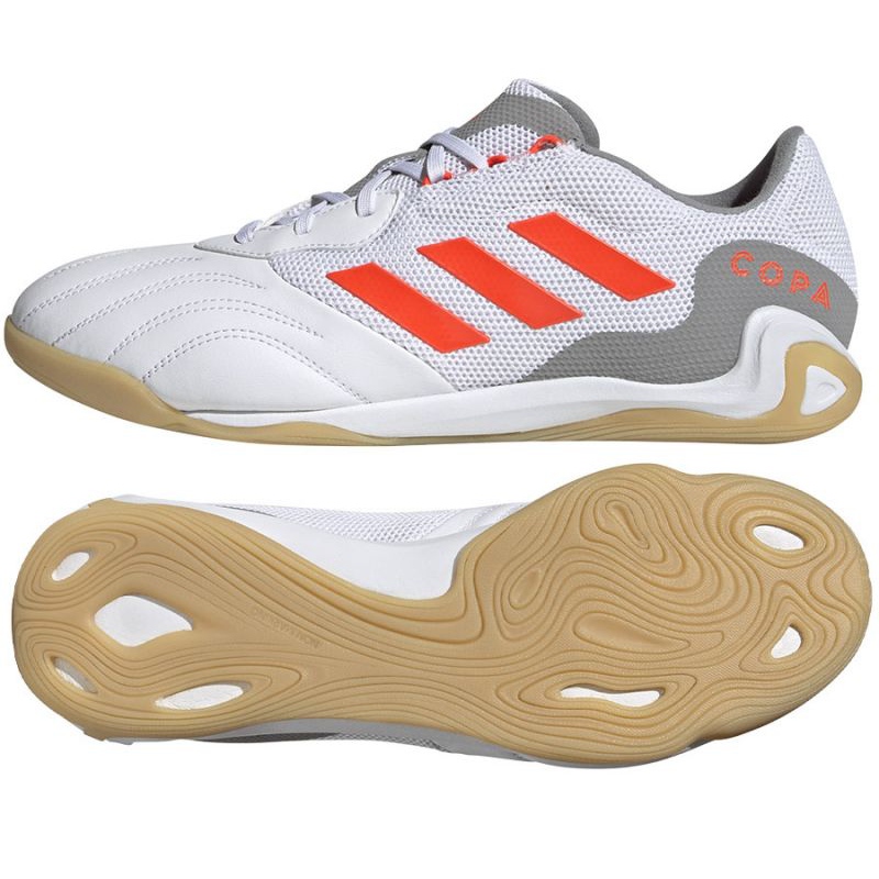 Buty piłkarskie adidas Copa Sense.3 In Sala M FY6191 wielokolorowe białe