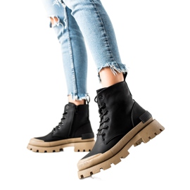 Seastar Modne Ocieplane Trapery czarne