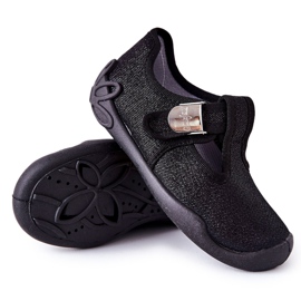 BEFADO S.A. Papcie Baleriny Befado Błyszczące 115X006 Czarne