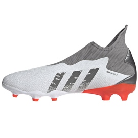 Buty piłkarskie adidas Predator Freak.3 Ll Fg M FY6293 szary, biały białe