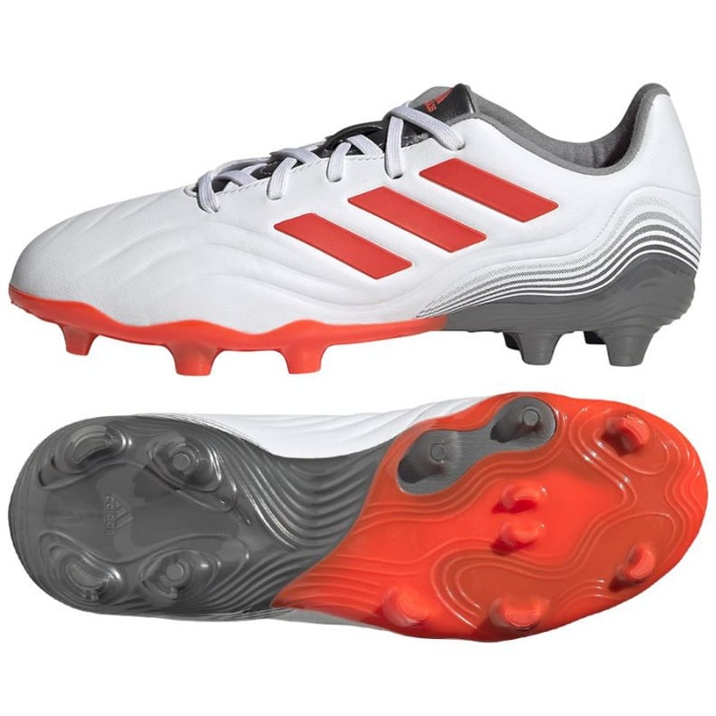 Buty piłkarskie adidas Copa Sense.3 Fg Jr FY6154 wielokolorowe białe