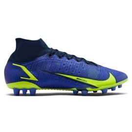 Buty piłkarskie Nike Superfly 8 Elite Ag M CV0956-574 niebieskie niebieskie