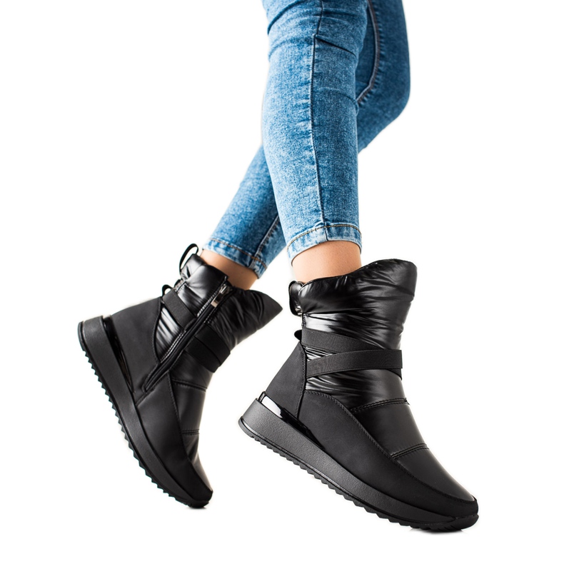 Weide Klasyczne Śniegowce czarne