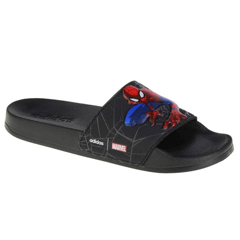 Klapki adidas Adilette Shower Slides Spiderman Jr FZ1716 czarne