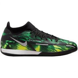 Buty piłkarskie Nike Phantom GT2 Academy Df Sw Ic M DM0720 003 zielony, wielokolorowy zielone