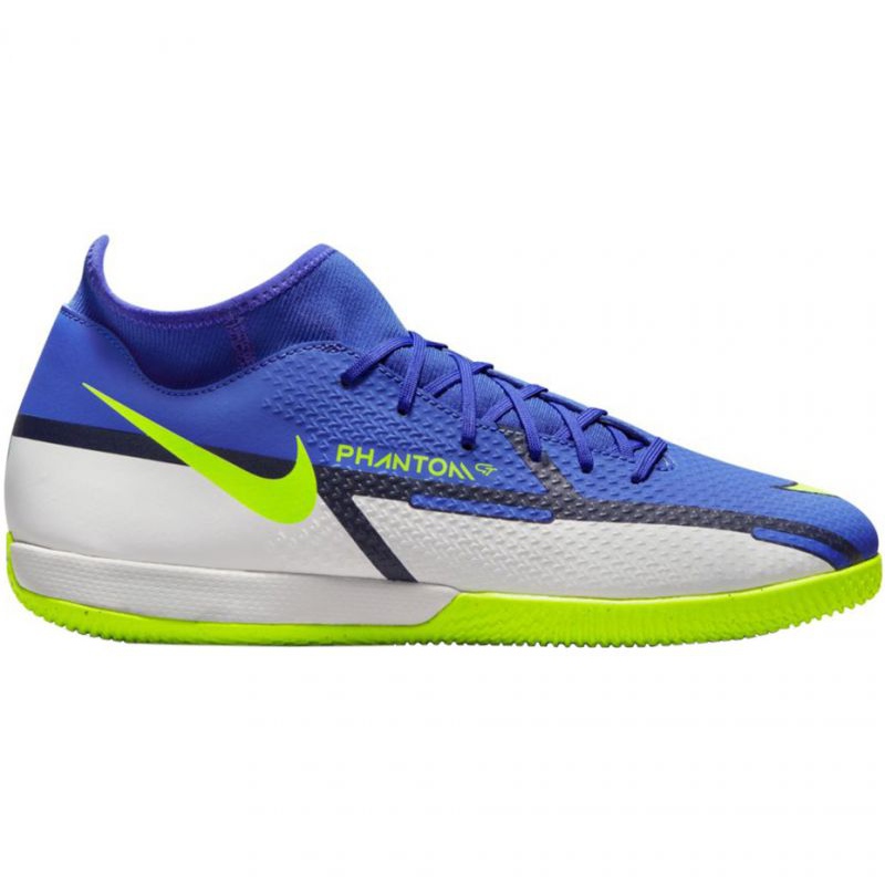 Buty piłkarskie Nike Phantom GT2 Academy Df Ic M DC0800 570 biały, niebieski, wielokolorowy niebieskie