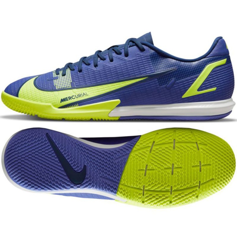 Buty piłkarskie Nike Mercurial Vapor 14 Academy Ic M CV0973 474 niebieskie niebieskie