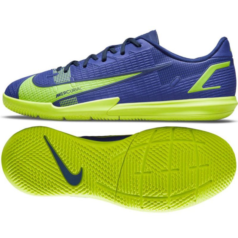 Buty piłkarskie Nike Mercurial Vapor 14 Academy Ic Jr CV0815 474 wielokolorowe niebieskie