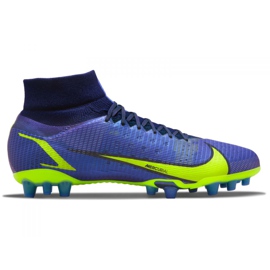 Buty piłkarskie Nike Superfly 8 Pro Ag M CV1130-574 granatowe granatowe