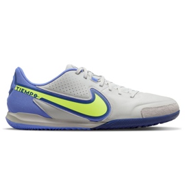 Buty piłkarskie Nike Tiempo Legend 9 Academy Ic M DA1190-075 grey, blue odcienie szarości