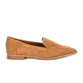 Karmelowe mokasyny Yoko wielokolorowe