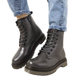 Szare trapery ocieplane damskie Bruce