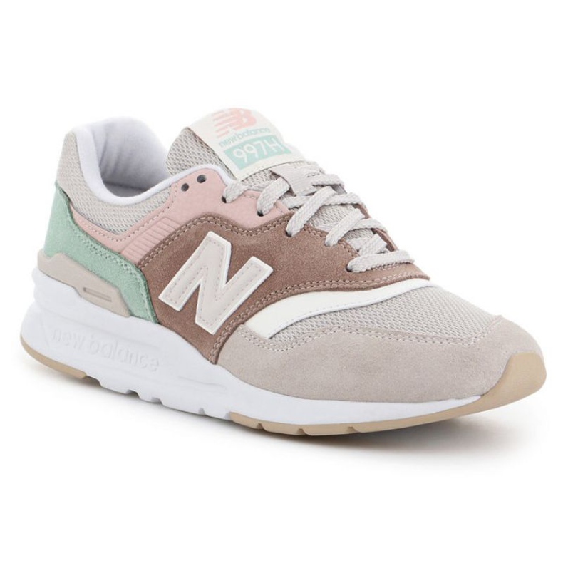 Buty New Balance W CW997HVD beżowy brązowe różowe zielone