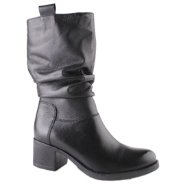 Marco Shoes Damskie Botki 0812b-395-3 czarne