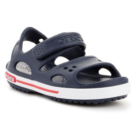 Sandały Crocs Crocband Ii Jr 14854-462 niebieskie niebieskie