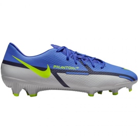 Buty piłkarskie Nike Phantom GT2 Academy FG/MG M DA4433 570 niebieskie
