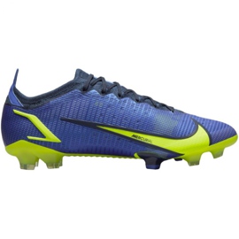 Buty piłkarskie Nike Mercurial Vapor 14 Elite Fg M CQ7635 574 niebieskie niebieskie