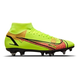 Buty piłkarskie Nike Mercurial Superfly 8 Academy SG-Pro Ac M CW7432-760 zielone zielone