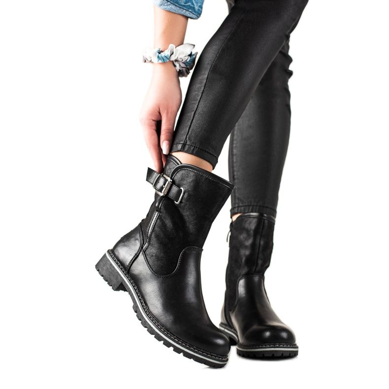 Goodin Casualowe workery czarne