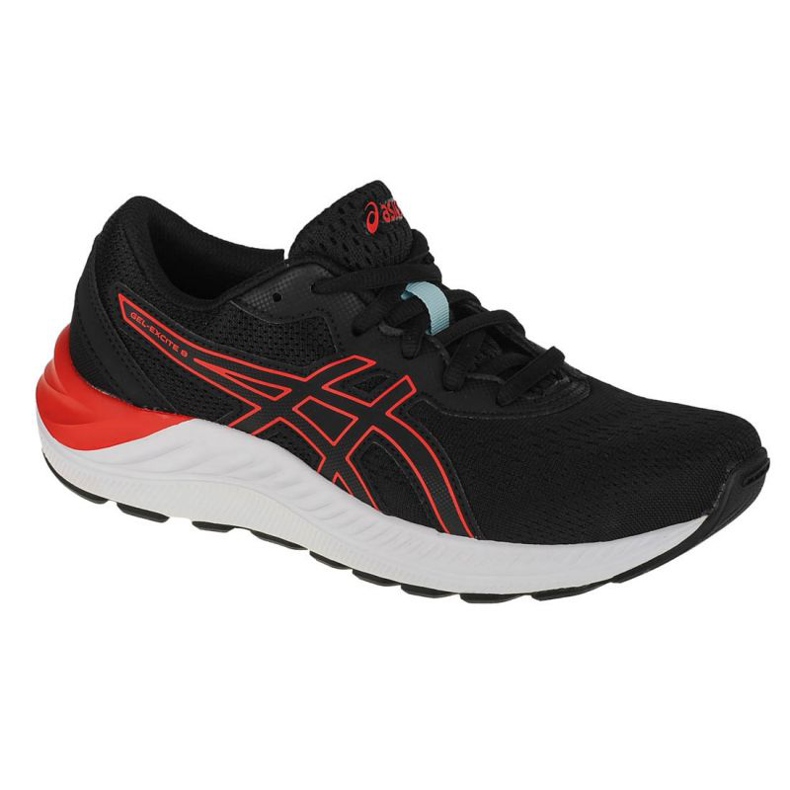 Buty Asics Gel-Excite 8 Gs W 1014A201-009 czarne czerwone