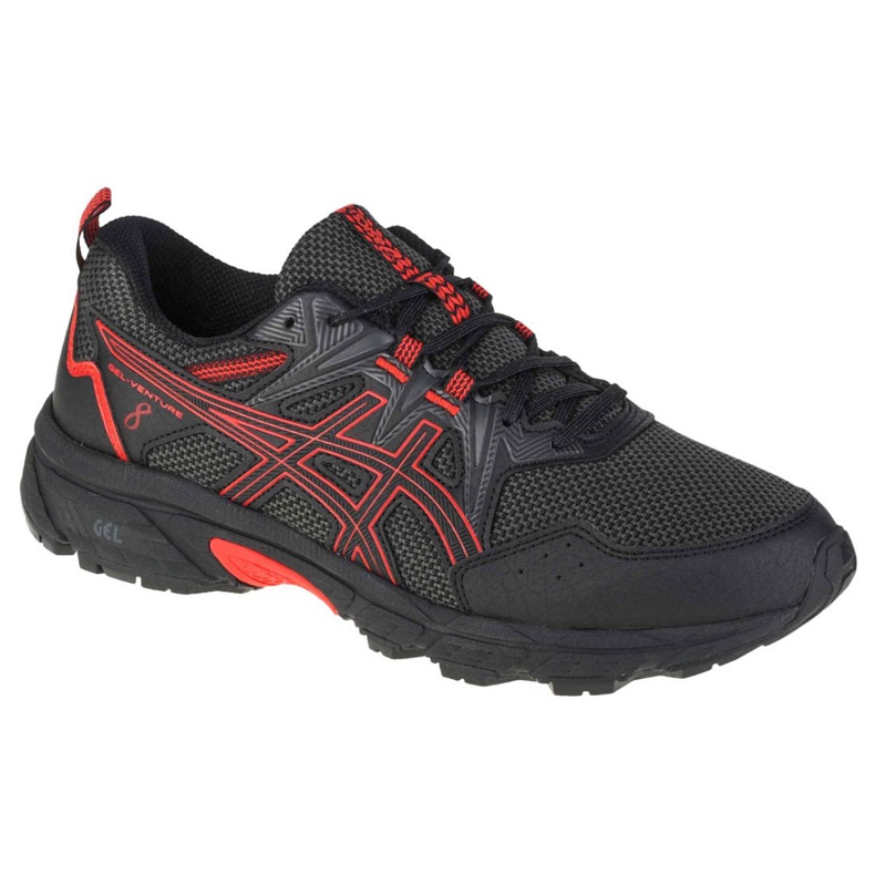 Buty Asics Gel-Venture 8 M 1011A824-007 czarne czerwone szare zielone