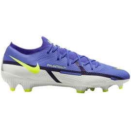 Buty piłkarskie Nike Phantom GT2 Pro Fg M DA4432 570 niebieski,biały niebieskie
