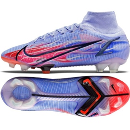 Buty piłkarskie Nike Mercurial Superfly 8 Elite Km Fg M DB2859 506 wielokolorowe róże i fiolety