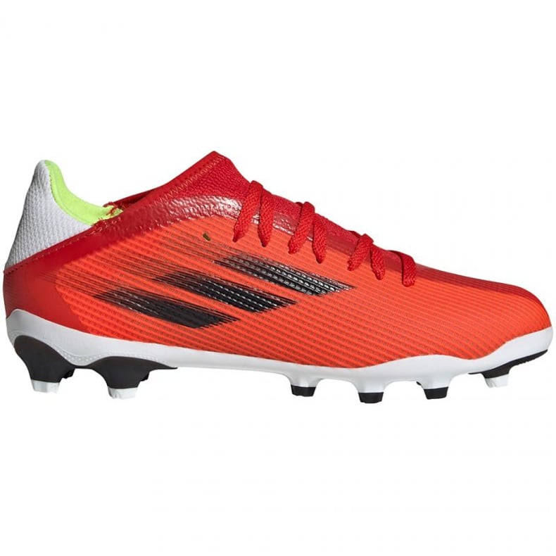 Buty piłkarskie adidas X Speedflow.3 Mg Jr FY3261 wielokolorowe pomarańcze i czerwienie