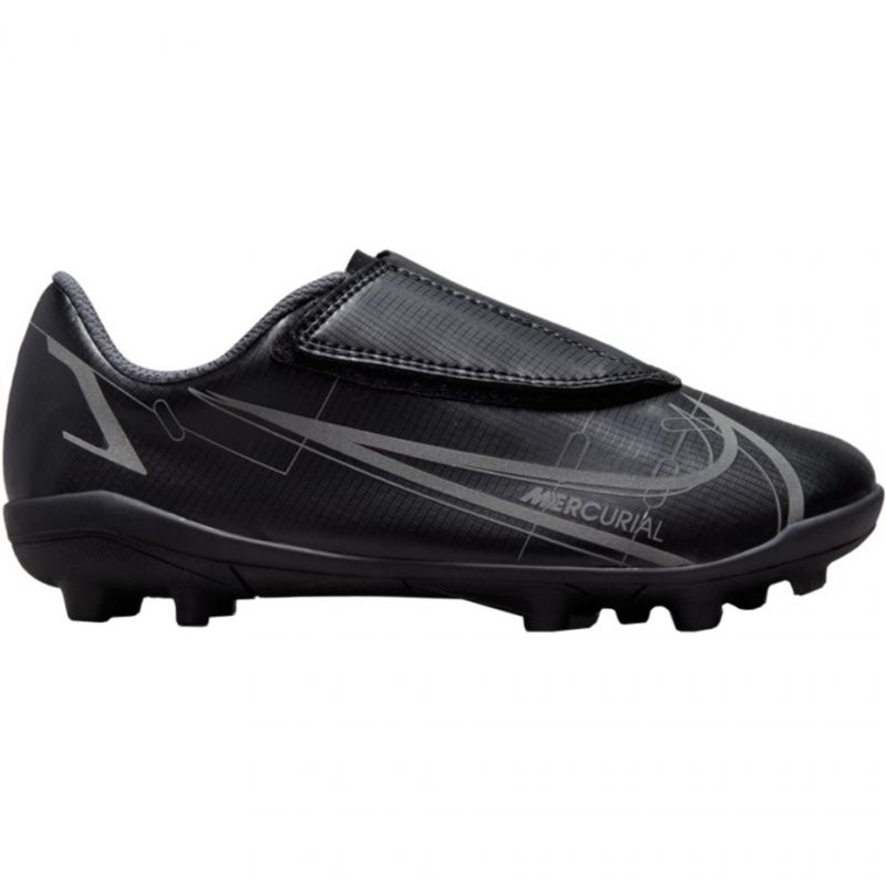 Buty piłkarskie Nike Mercurial Vapor 14 Club Mg PS(V) Jr CV0833 004 czarne czarne