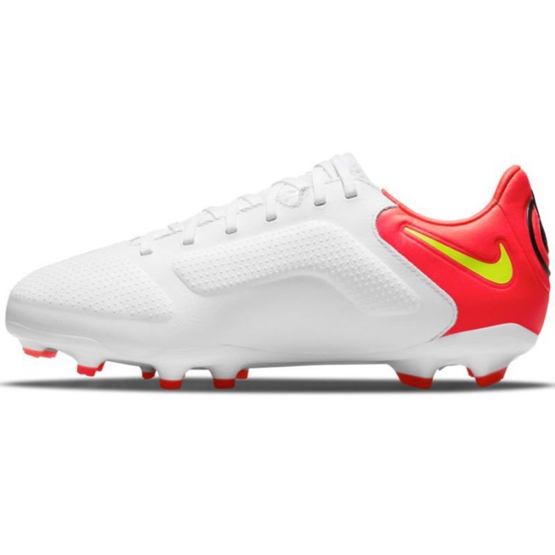Buty piłkarskie Nike Legend 9 Pro Fg Jr DA1335 176 białe biały, red