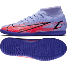 Buty piłkarskie Nike Mercurial Superfly 8 Club Km Ic M DB2863 506 fioletowe
