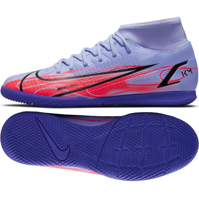 Buty piłkarskie Nike Mercurial Superfly 8 Club Km Ic M DB2863 506 fioletowe