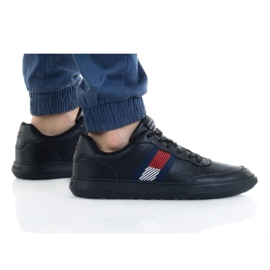 Nike Buty Tommy Hilfiger Essential Leather Cupsole Evo M FM0FM03904 czarne