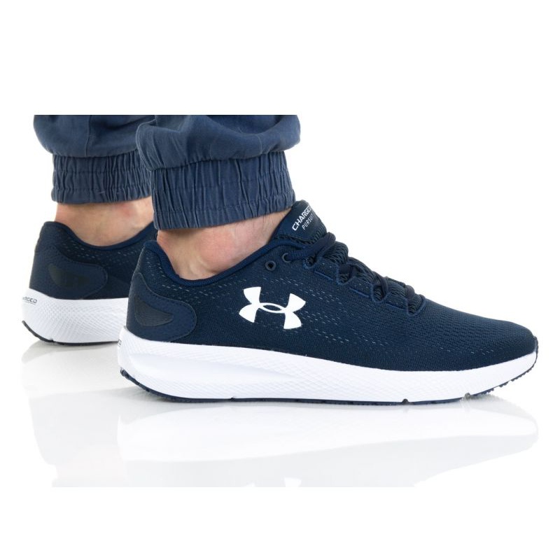 Buty Under Armour Charged Pursuit 2 M 3022594-401 granatowe
